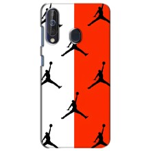 Чехлы для Samsung Galaxy A60 2019 (A605F) - с картинкой JORDAN (AlphaPrint) (Лого Джордан)