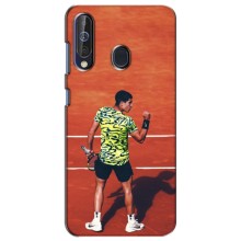 Чехлы с принтом Спортивная тематика для Samsung Galaxy A60 2019 (A605F) – Алькарас Теннисист