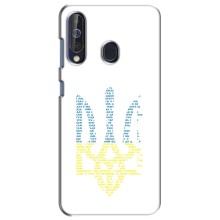 Чохли для Samsung Galaxy A60 2019 (A605F) Укр. Символіка (AlphaPrint) (Герб з букв)