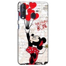 Чехол Disney Mouse Samsung Galaxy A60 2019 (A605F) (PREMIUMPrint) (Heart Minni)