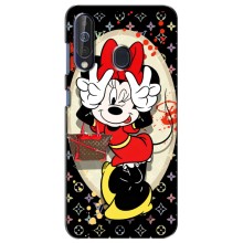 Чехол Disney Mouse Samsung Galaxy A60 2019 (A605F) (PREMIUMPrint) (Минни peace)