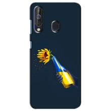 Чехол для Патриота Украины Samsung Galaxy A60 2019 (A605F) - (AlphaPrint) (Коктейль молотова)