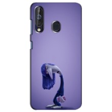 Чехол Головоломка для Samsung Galaxy A60 2019 (A605F) - (AlphaPrint) (Хандра)