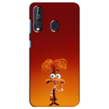 Чехол Головоломка для Samsung Galaxy A60 2019 (A605F) - (AlphaPrint) (Тревожность)