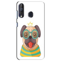 Бампер для Samsung Galaxy A60 2019 (A605F) с картинкой "Песики" (Собака Король)