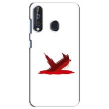 Чехол с принтом (Русский корабль...) для Самсунг А60 (2019) (AlphaPrint) – Кремлевский Корабль