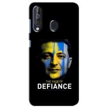 Чехол для Samsung Galaxy A60 2019 (A605F) (AlphaPrint - с принтом Зеленского) – В. Зеленский