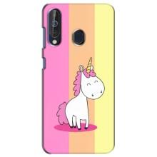 Чохол Unicorn на Samsung Galaxy A60 2019 (A605F) (Яскравий Єдинорог)