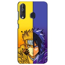 Купить Чехлы на телефон с принтом Anime для Самсунг А60 (2019) – Naruto Vs Sasuke