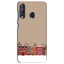 Новогодние, Праздничные Чехлы для Samsung Galaxy A60 2019 (A605F) - 2024 год (Зимний город)