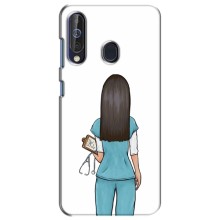 Силиконовый бампер (Работники) на Samsung Galaxy A60 2019 (A605F) (Доктор)