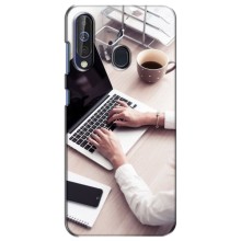 Силіконовий бампер (Працівники) на Samsung Galaxy A60 2019 (A605F) – Офісний працівник