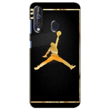 Силиконовый Чехол Nike Air Jordan на Самсунг А60 (2019) (Джордан 23)