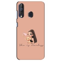 Силіконовый Чохол на Samsung Galaxy A60 2019 (A605F) з картинкой Модных девушек (З собакою)
