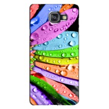 Чехлы (ART) Цветы на Samsung Galaxy A7 2016 / A7100 / A710F (VPrint) (Семицветик)