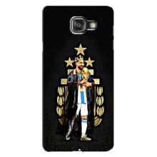 Чехлы для Samsung Galaxy A7 2016 / A7100 / A710F (Leo чемпион) (AlphaPrint) (Месси Король)