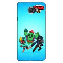 Чехлы Brawl Stars для Samsung Galaxy A7 2016 / A7100 / A710F (AlphaPrint)