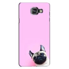 Чехлы с собаками для Samsung Galaxy A7 2016 / A7100 / A710F (VPrint) (Смешная собака)