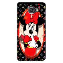 Чехол Disney Mouse Samsung Galaxy A7 2016 / A7100 / A710F (PREMIUMPrint) (Минни Маус ЛВ)