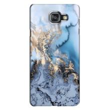 Мраморный чехол на Samsung Galaxy A7 2016 / A7100 / A710F (VPrint) (Нежный мрамор)