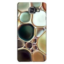 Мраморный чехол на Samsung Galaxy A7 2016 / A7100 / A710F (VPrint) (Радужный Мрамор)