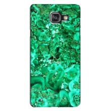 Мраморный чехол на Samsung Galaxy A7 2016 / A7100 / A710F (VPrint) (Салатный Мрамор)