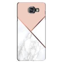 Мраморный чехол на Samsung Galaxy A7 2016 / A7100 / A710F (VPrint) (Тройной мрамор)