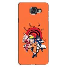 Naruto Anime Чехлы для Самсунг А7 2016, А7100, А710Ф (AlphaPrint)