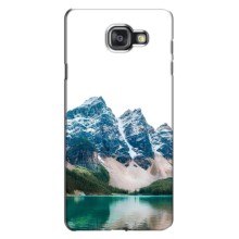 Силиконовый чехол с КАРТИНКАМИ лето для Samsung Galaxy A7 2016 / A7100 / A710F (AlphaPrint) (Гори)
