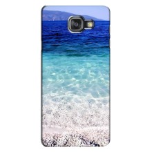 Силиконовый чехол с КАРТИНКАМИ лето для Samsung Galaxy A7 2016 / A7100 / A710F (AlphaPrint) (Море)