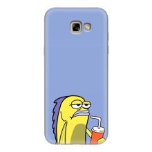 Бампер с принтом Мемы для Samsung Galaxy A7 2017 / A720 / A720F – Безразличие