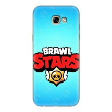 Чехлы Brawl Stars для Samsung Galaxy A7 2017 / A720 / A720F (AlphaPrint) – Лого Бравл Старс