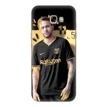 Силиконовый Чехол Samsung Galaxy A7 2017 / A720 / A720F – Gold Neymar