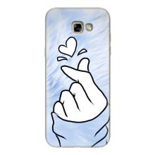 Чехлы (Знак сердечка) на Samsung Galaxy A7 2017 / A720 / A720F – Сердечка знак