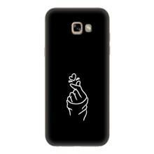 Чехлы (Знак сердечка) на Samsung Galaxy A7 2017 / A720 / A720F – Знак Сердечка