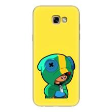 Чехол Бравл Старс для Samsung Galaxy A7 2017 / A720 / A720F – Леон (LEON)
