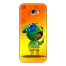 Чехол Бравл Старс для Samsung Galaxy A7 2017 / A720 / A720F – LEON в кофте