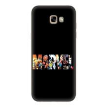 Силиконовый Чехол для Samsung Galaxy A7 2017 / A720 / A720F – MARVEL