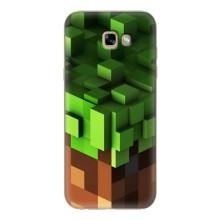 Чехол Майнкрафт на Samsung Galaxy A7 2017 / A720 / A720F (AlphaPrint) Minecraft (текстура Майнкрафт)