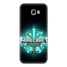 Чехол майнкрафт для Samsung Galaxy A7 2017 / A720 / A720F – MineCraft 2
