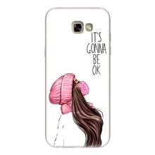Чехол с печатью для Samsung Galaxy A7 2017 / A720 / A720F - (Мода) (AlphaPrint) (Коронавирус)