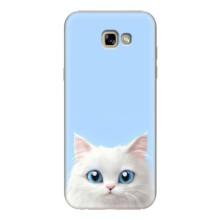 Чехол на тематику: Коты для Samsung Galaxy A7 2017 / A720 / A720F (Белый кот)