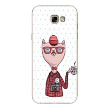 Чехол на тематику: Коты для Samsung Galaxy A7 2017 / A720 / A720F (Кот аристократ)