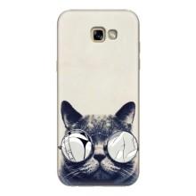 Чехол на тематику: Коты для Samsung Galaxy A7 2017 / A720 / A720F (Модный кот)