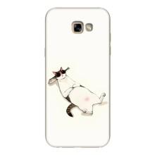 Чехол на тематику: Коты для Samsung Galaxy A7 2017 / A720 / A720F (Отдых)
