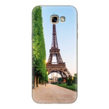 Чехол Эйфелева Башня для Samsung Galaxy A7 2017 / A720 / A720F - (AlphaPrint) (Дорога в Париж)