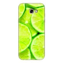 Чехол с изображением  вкусной еды для Samsung Galaxy A7 2017 / A720 / A720F – Лайм