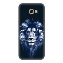 Чехол с картинкой на Samsung Galaxy A7 2017 / A720 / A720F – Лев - синий