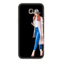 Чохол з картинкою Модні Дівчата Samsung Galaxy A7 2017 / A720 / A720F – Дівчина з телефоном