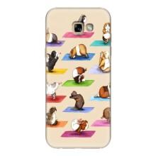 Чехол с Прикольным принтом на Samsung Galaxy A7 2017 / A720 / A720F – Ёга свинок